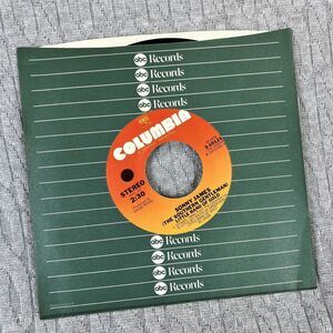 Vintage 45 RPM record Sonny‎ James Columbia records 1975 country rock and blues